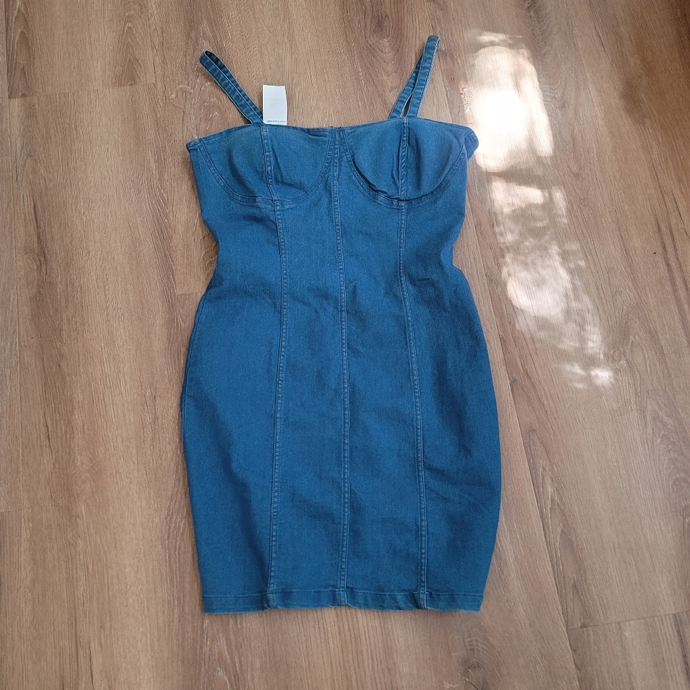 NWT RDI Denim Blue Women's Dress